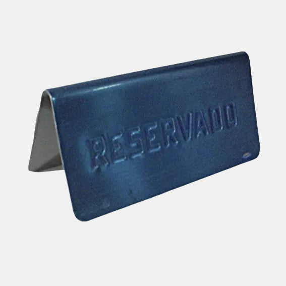 Cartel reservado - 1 ud - Klimer