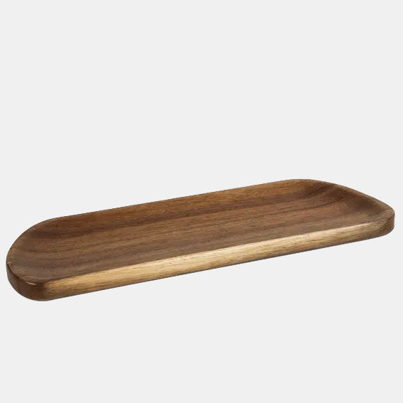 Tabla larga de Acacia. 43 x 13 cm - 6 Uds. - Klimer