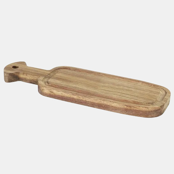 Tabla alargada acacia. 8,5 x 25 cm - 12 Uds. - Klimer