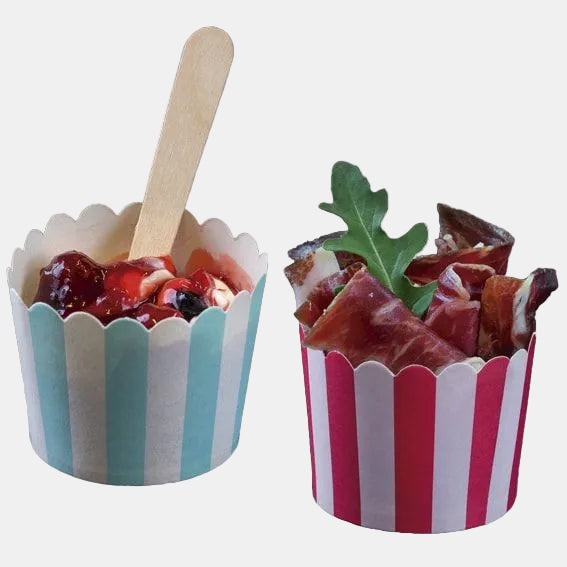 Mini tarrina de helado. ø5 x 3 cm - 100 Uds. - Klimer