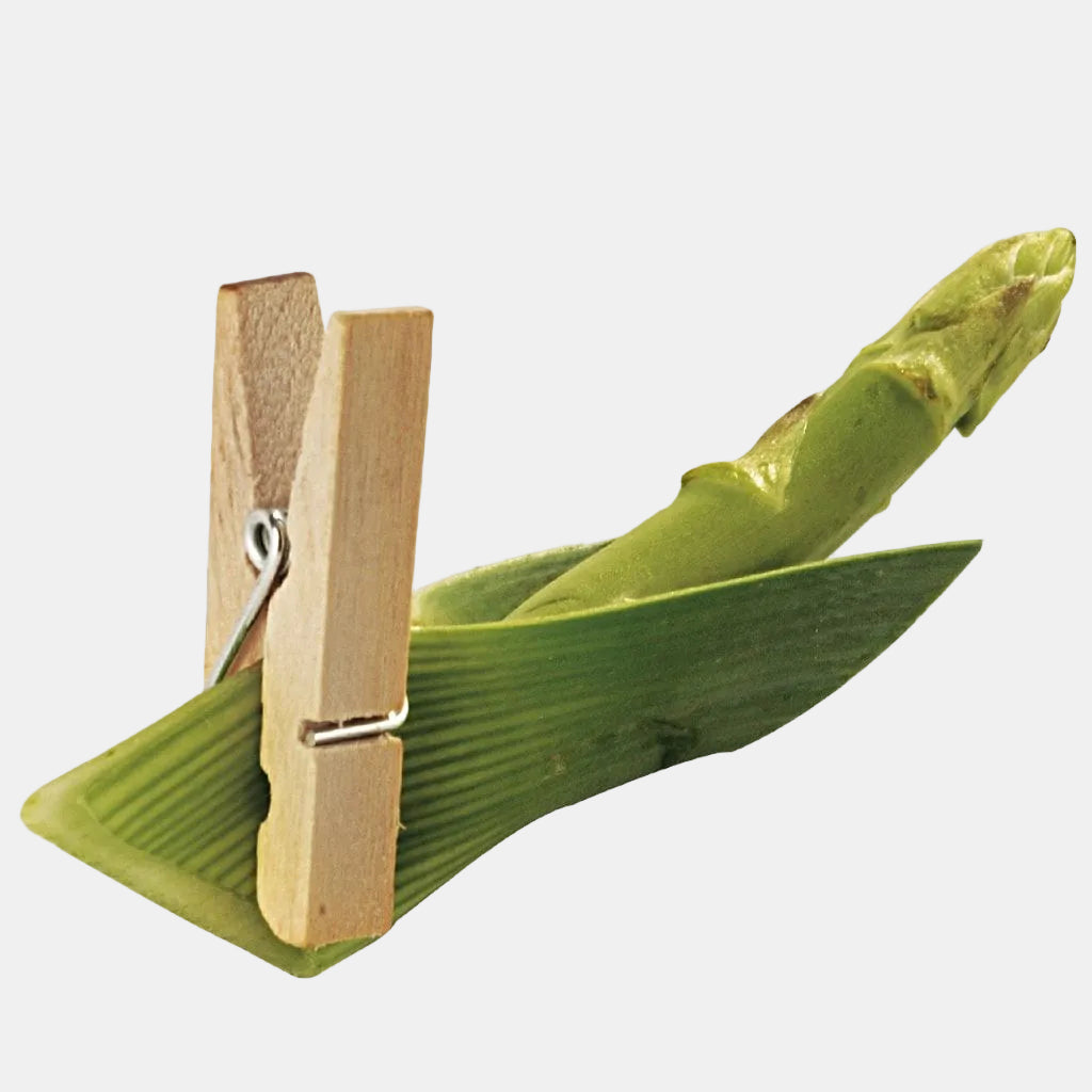 Mini pinza de madera para catering. 3,5 x 1 x 0,7 cm - 200 Uds. - Klimer
