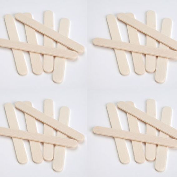 Palito polo de madera. 9 cm - 500 Uds. - Klimer