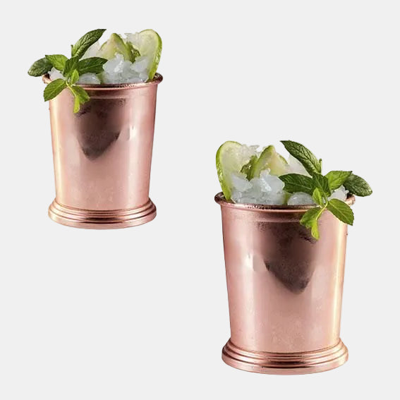 Taza julep mug inox cobre. ø8.5 x 10 cm. 0.35 L - 1 Ud. - Klimer