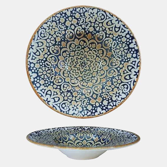 Plato plasta porcelana Alhambra. Varias medidas - 6 Uds. - Klimer