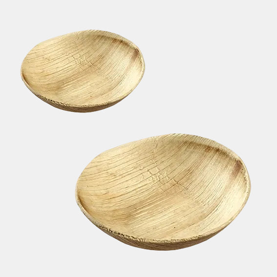 Mini bowl Areca de hoja de palma ø9 cm - 600 Uds. - Klimer
