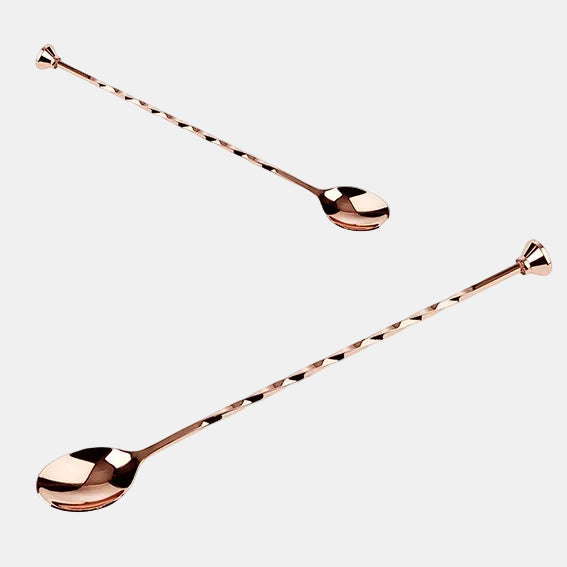 Cucharilla removedora coctel cobre 27 cm - 1 Ud. - Klimer