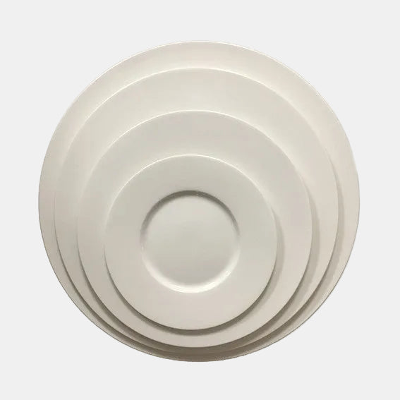 Plato llano Bone China. Varias medidas - 6 Uds. - Klimer