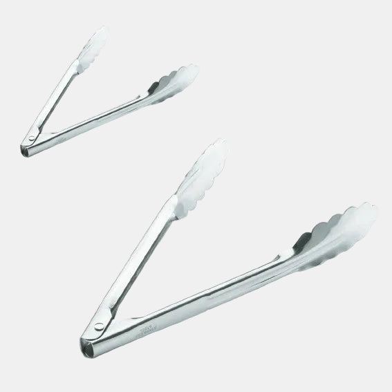 Pinza de cocina acero inox Jumbo. Varias medidas - 1 Ud. - Klimer