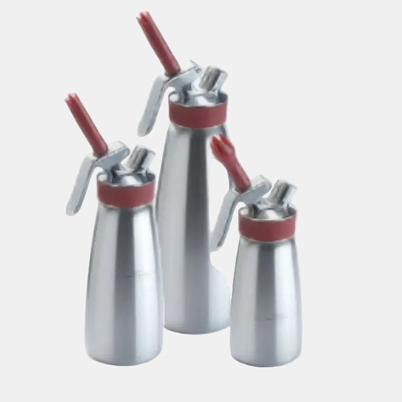 Recambio de sifón. Cabezal inox completo para sifón crema - 1 Ud. - Klimer
