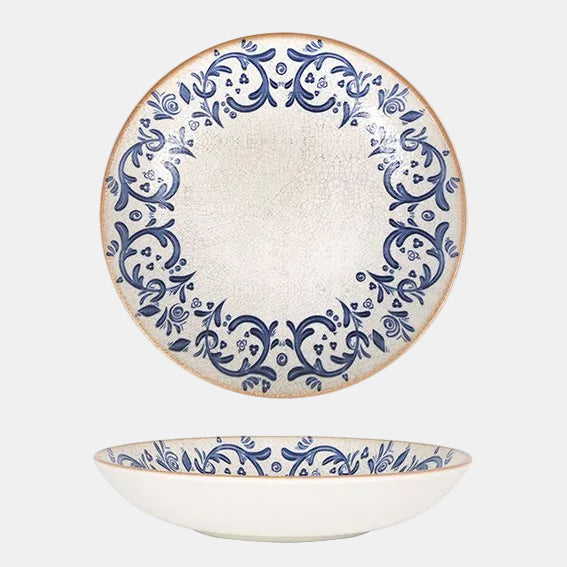 Plato hondo porcelana Laudum. ø23 x 4 cm. - 6 Uds. - Klimer