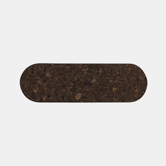Base interior oval de corcho Notos Dark. Varias medidas - 12 Uds - Klimer