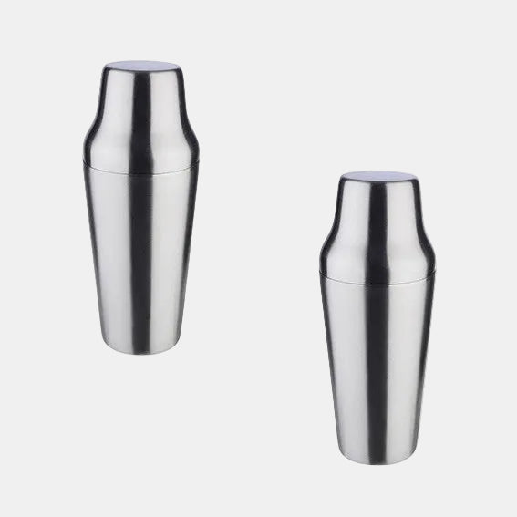 Coctelera acero inox mate estilo vintage Parisian. ø9,5 x 24 cm. 700 ml - 1 Ud. - Klimer