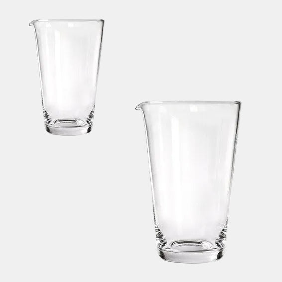 Vaso mezclador vertedor de cristal. ø11,5 x 19 cm. 1 L - 1 Ud. - Klimer