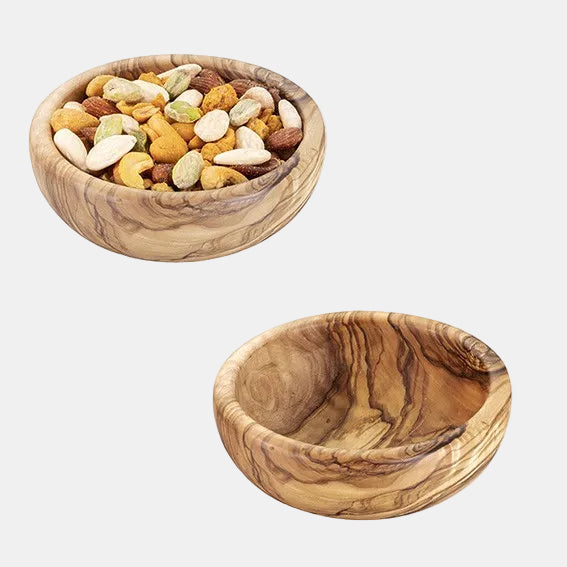 Mini bowl de madera de olivo. Varias medidas - 1 Ud. - Klimer