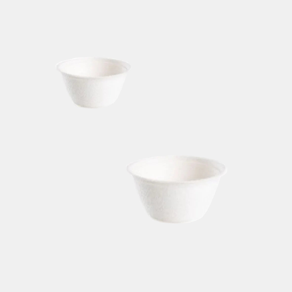 Mini bol para degustación pulpa de caña. 7 x 7 x 5 cm - 100 Uds