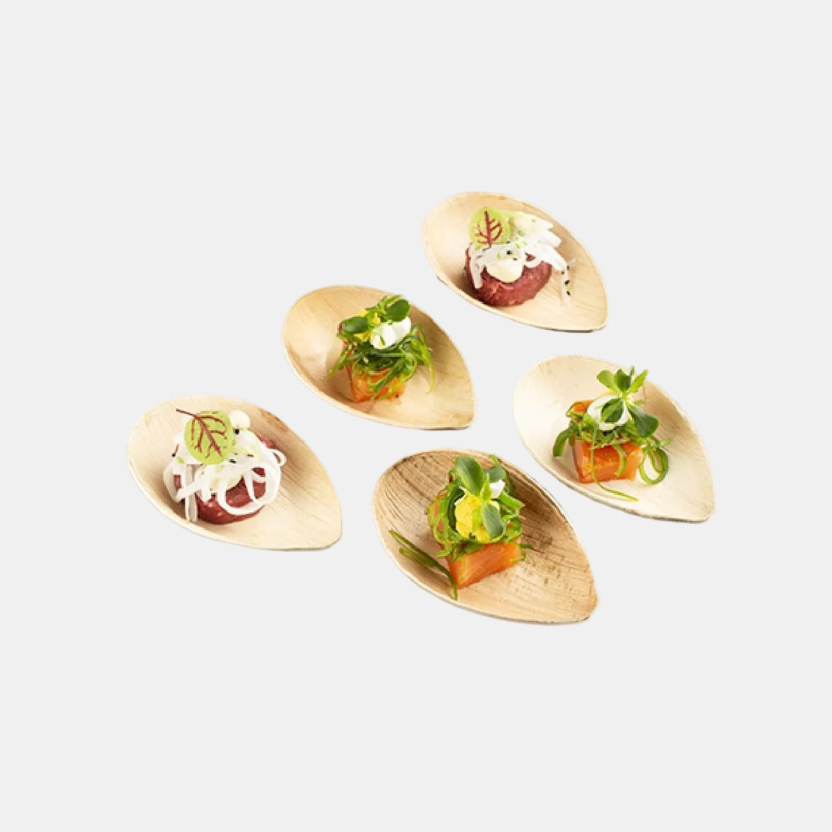 Oval palm tree plate. Various sizes (240 units)