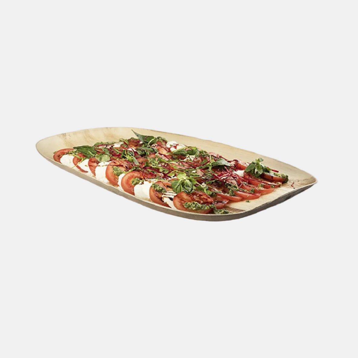 Biodegradable palm tree tray. Various sizes and quantities.