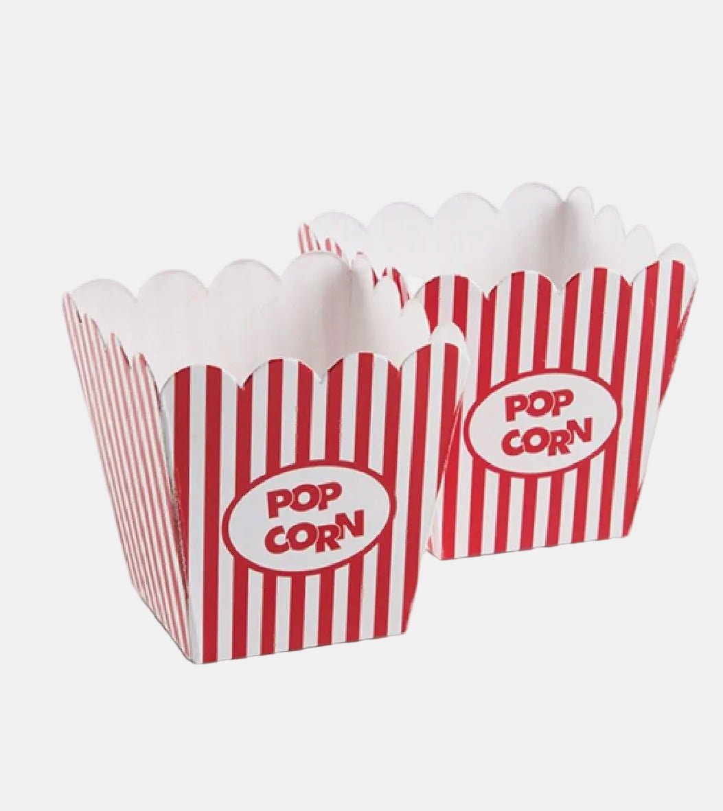 Popcorn Box Miniboca 7 x 7 x 7 cm (100 units)