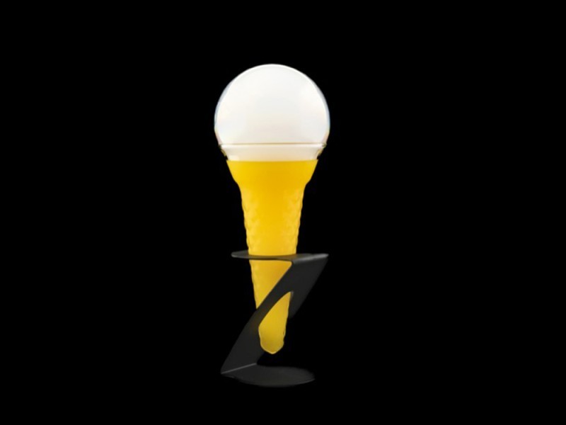 Ice cream ø9cm h:20cm (2 units)