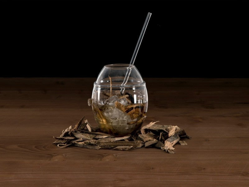 Barrel glass ø9x12cm 500ml (1 unit)