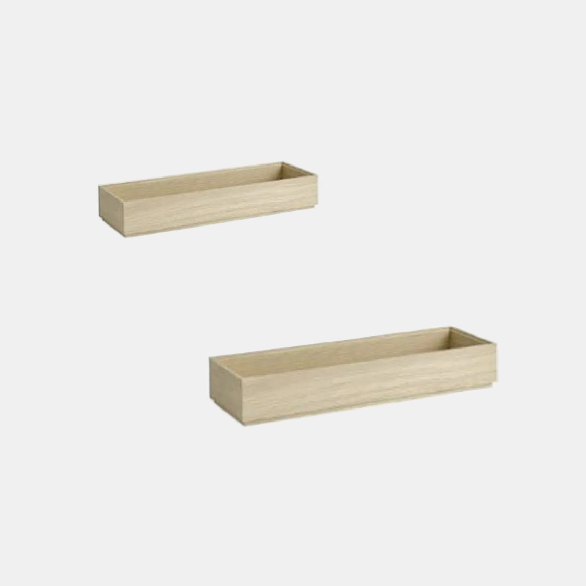 Caja de madera roble GN 2/4 Valo. Varias medidas.