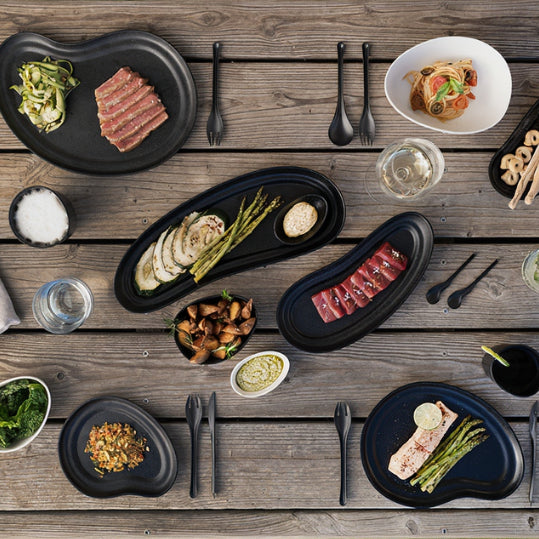 Bandeja de melamina large Karola. 59 x 57 cm. Varios colores - 6 Uds