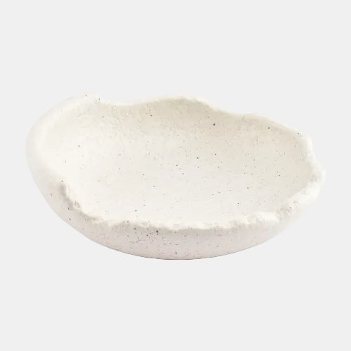 Irregular White Bowl Tia Calca. Various sizes.
