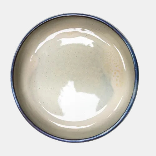 Plato hondo Charma azul beige. Varias medidas.