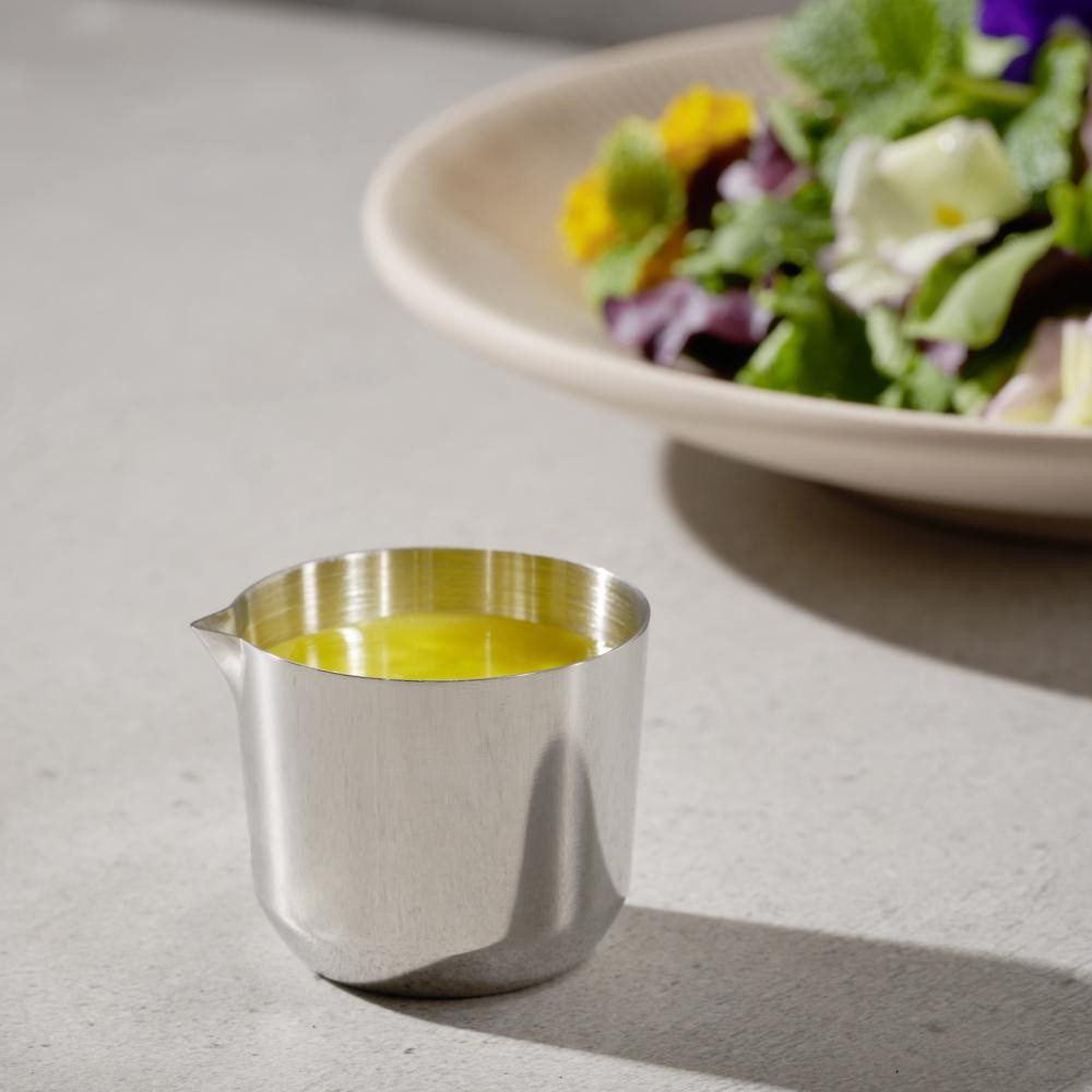 Set 4 piezas salsero inox vertedor. ø4.5 x 4 cm. 30 ml - 1 Ud.