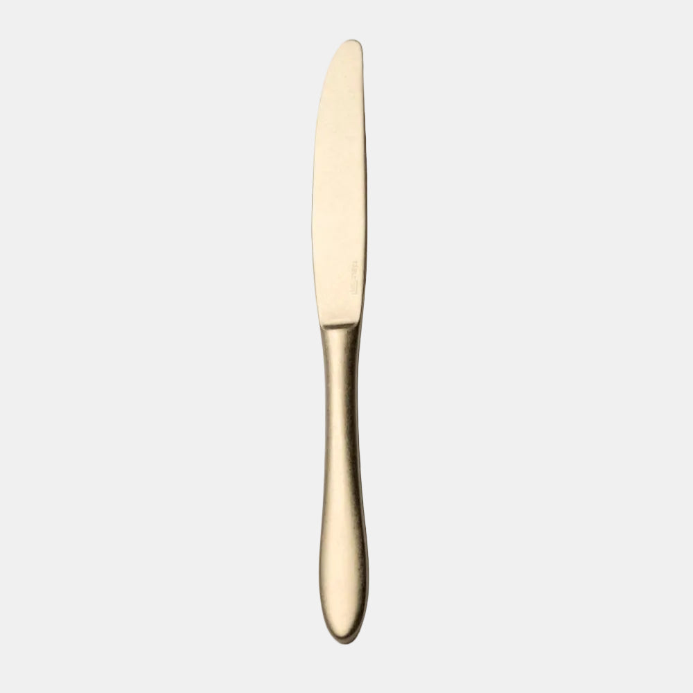 Cuchillo postre de mesa Alejandria Champagne. 21 cm - 12 Uds.