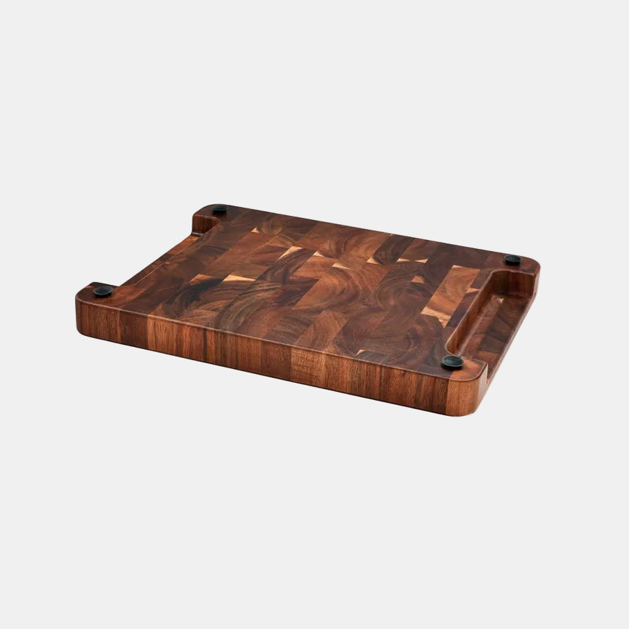 Tabla de madera de acacia. 40 x 32 x 3.8 cm - 1 Ud.
