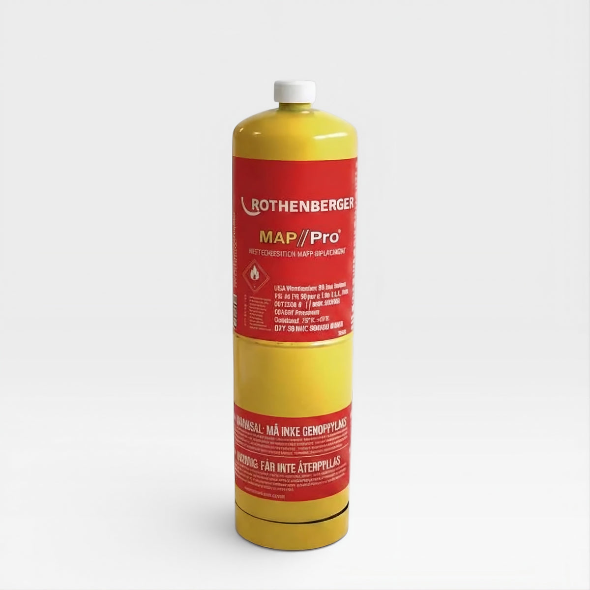 Recambio de gas MAPP Rothenberger 400 g para soplete de cocina