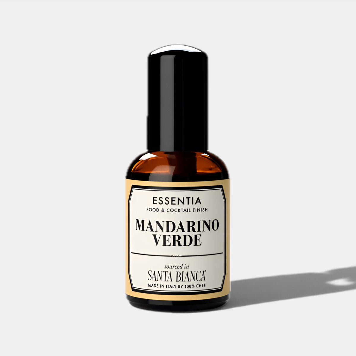Esencia de mandarina verde en spray 50 ml para cócteles y cocina, frasco de cristal ámbar