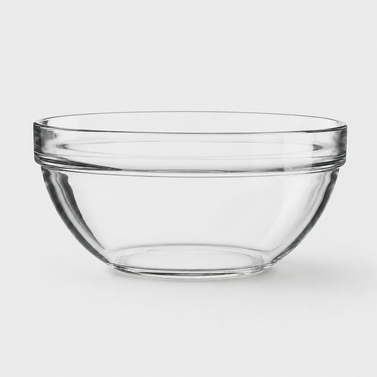 Ensaladera apilable blanca. ø17 cm - 30 uds. - Klimer