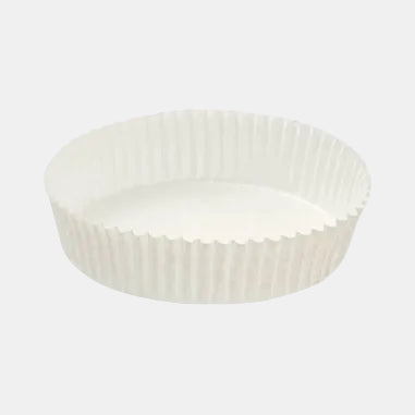 Molde papel cocción caja horneable madera. ø12 x 4.5 cm - 2000 uds