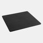 Plato cuadrado melamina Africa negro. Varias medidas - 6 Uds. - Klimer