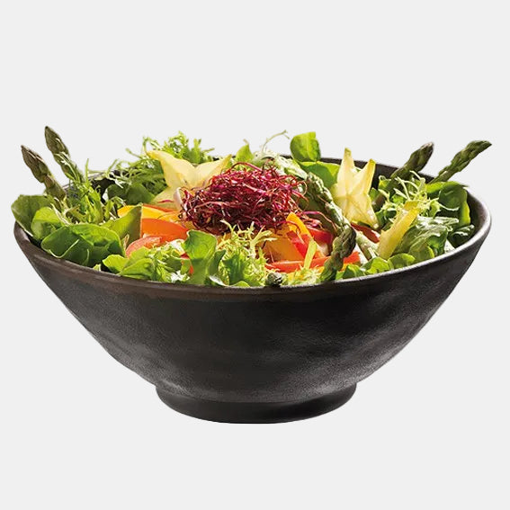 Bowl melamina negra. Varias medidas - 1 Ud. - Klimer