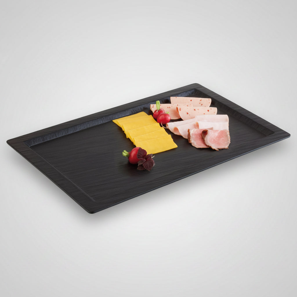 Bandeja melamina pizarra. 53 x 32,5 x 1,5 cm - 1 Ud. - Klimer