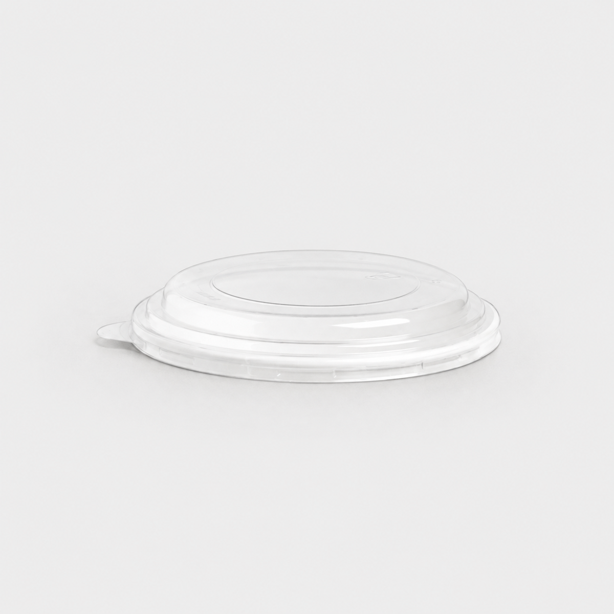 Tapa RPET para envase cartón kraft microondable - 300 Uds - Klimer