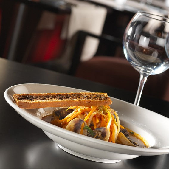 Plato Porcelana Pasta Gourmet. Varias medidas - 6 Uds. - Klimer
