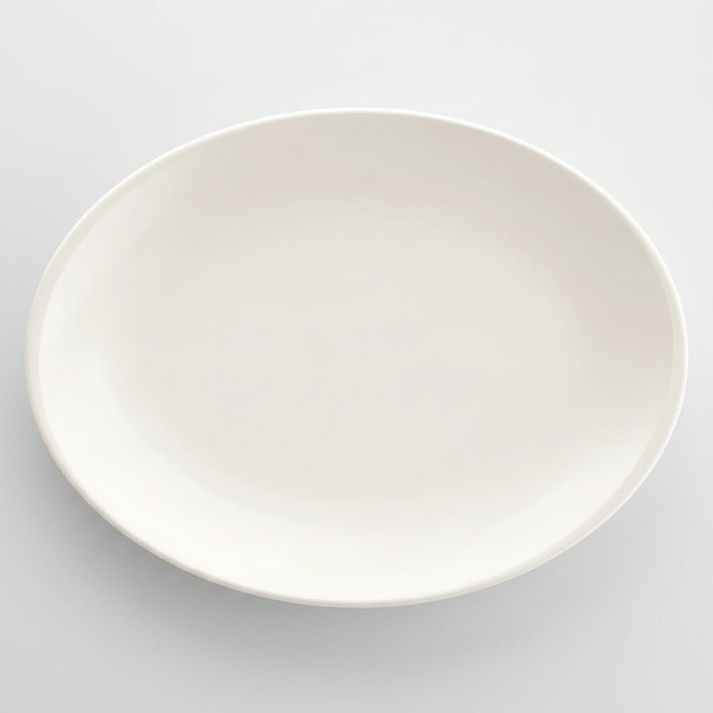 Fuente oval Porcelana 31 x 24 cm - 6 Uds. - Klimer
