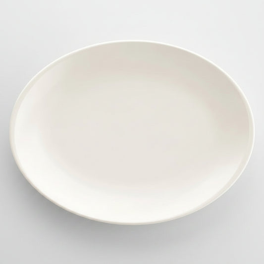 Fuente oval Porcelana 31 x 24 cm - 6 Uds. - Klimer