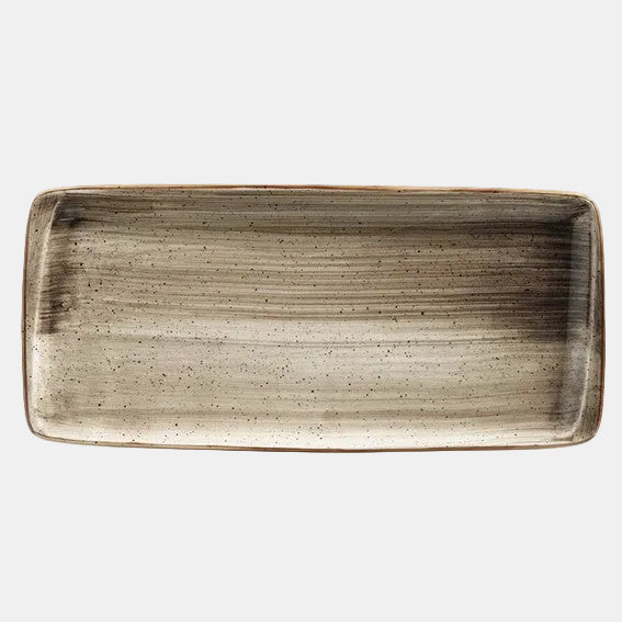 Fuente rectangular Porcelana Terrain Moove. Varias medidas y Uds. - Klimer