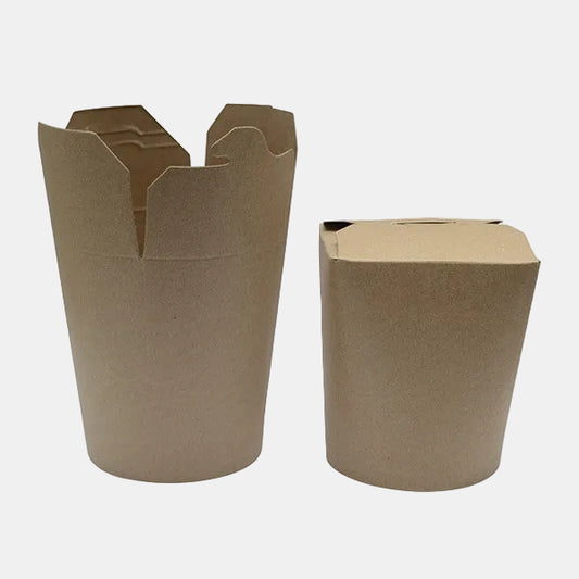 Envase Kraft para Noodles. Varias medidas - 500 Uds. - Klimer