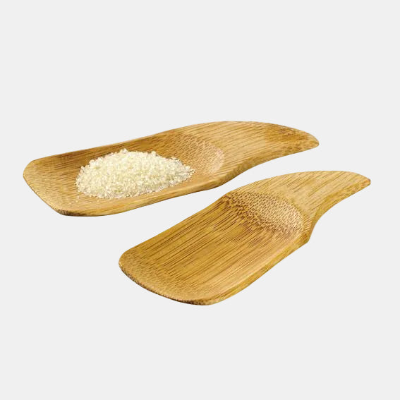Cuchara degustación bambú. 10 x 6 cm - 144 Uds. - Klimer