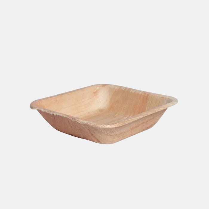 Bowl cuadrado de hoja de palma. Varias medidas - 100 Ud. - Klimer