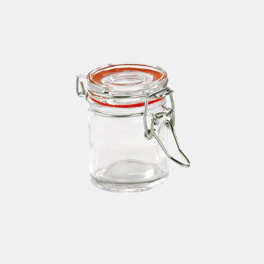 Mini Vasos de borosilicato. ø4.4 x 6.35 cm. 45 ml - 24 Uds. - Klimer