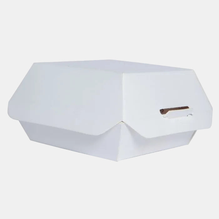Caja pequeña hamburguesa. 9.5 x 9.5 x 5 cm - 500 Uds. - Klimer