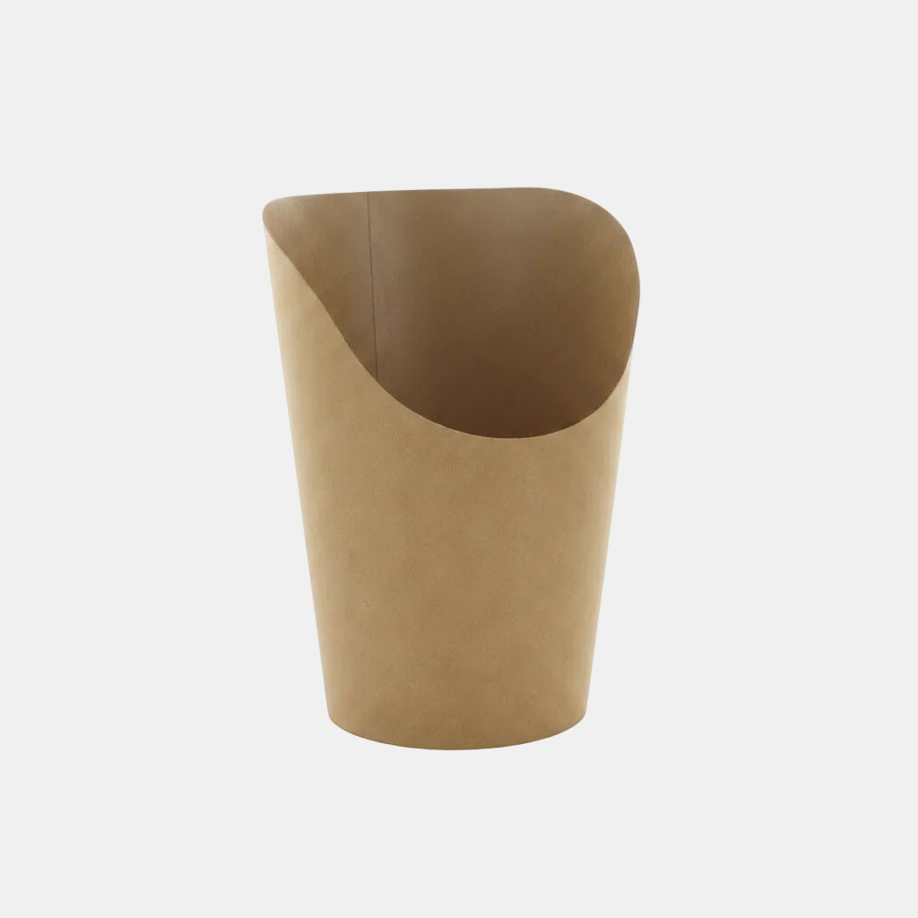 Envase kraft para wraps. ø6 x 10 cm. 270 ml - 1000 Uds. - Klimer
