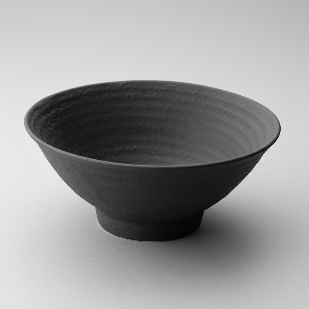 Bol redondo melamina black. ø25 x 9 cm - 1 Ud. - Klimer